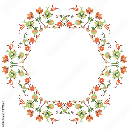 twenty series designed from the ottoman pattern