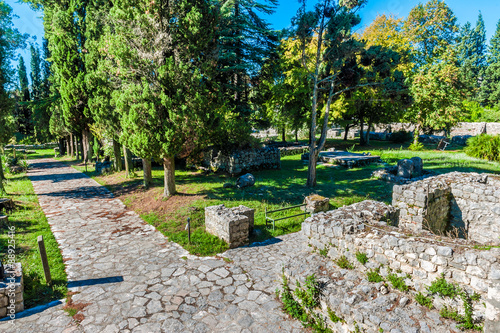 Remains of Roman villa rustica that dates from fourth century photo