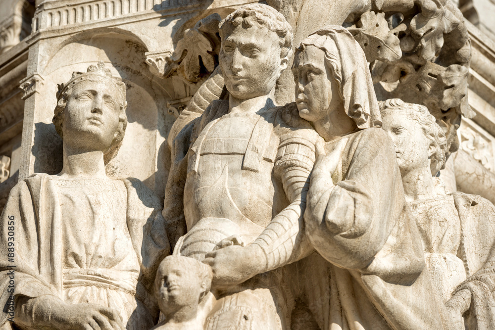 Architecture details- sculpture at San Marco