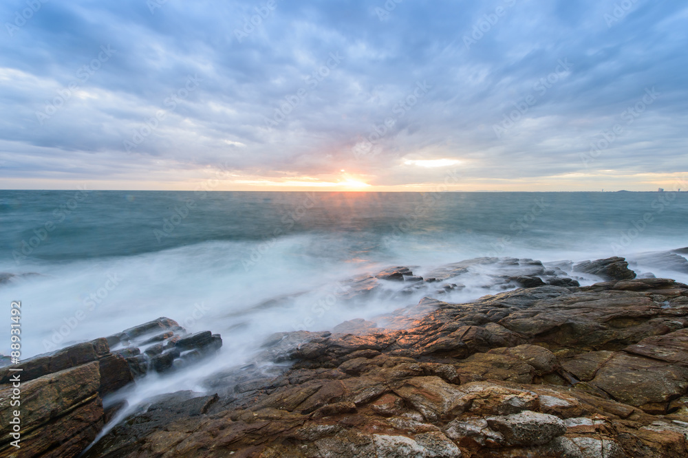 Idyllic Scene Beach at Samed Island,Thailand