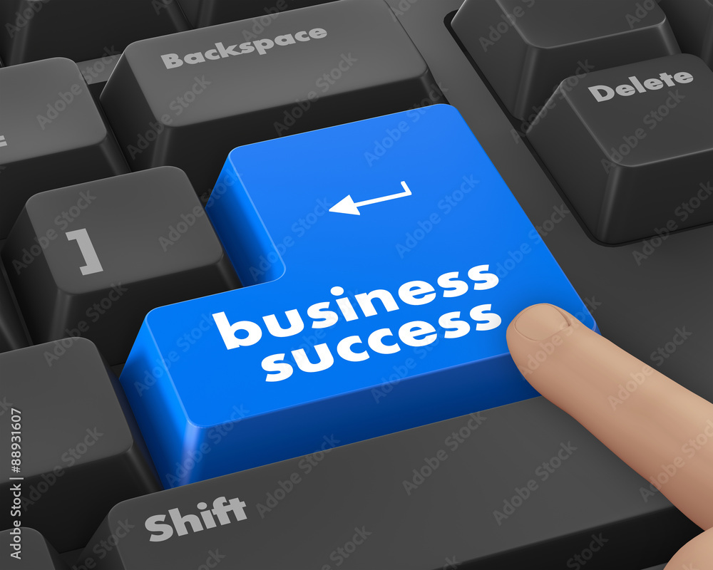 success in business concept success in business concept