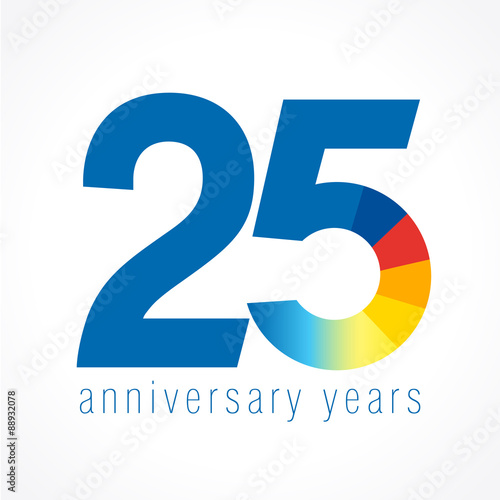 25 anniversary logo