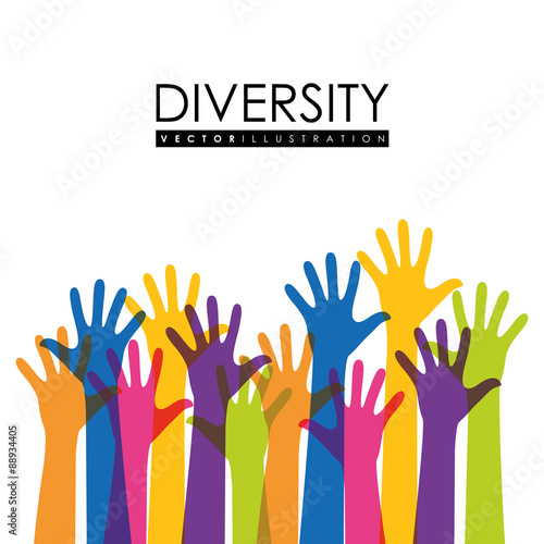 Diversity people design, vector illustration eps 10.
