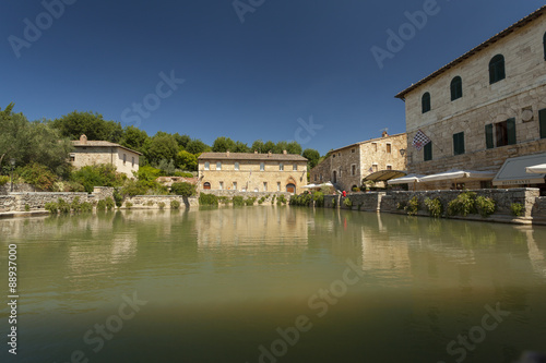 Tuscany thermal waters in Bagnio Vignoni