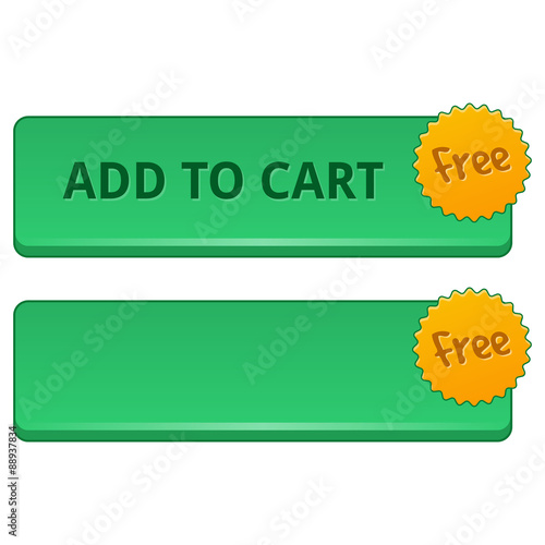 Add to Cart Button with Free Badge