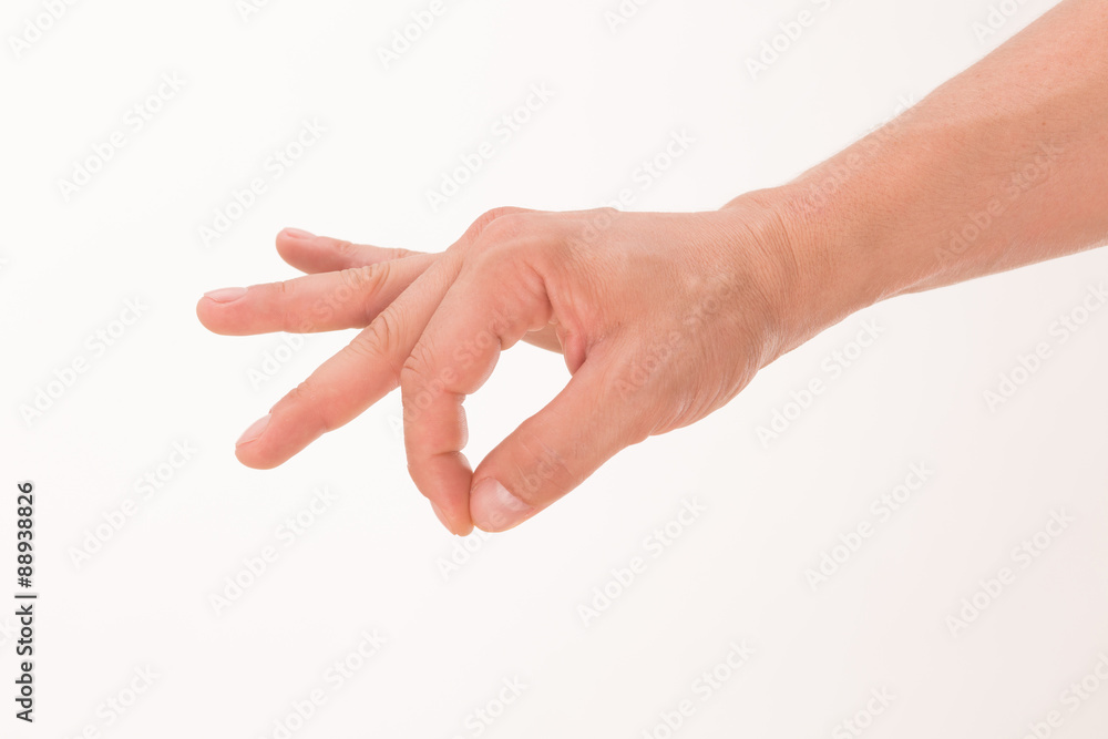 Man's hand Man's hand