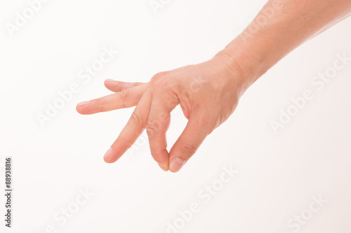 Man's hand