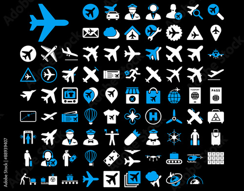 Aviation Icon Set