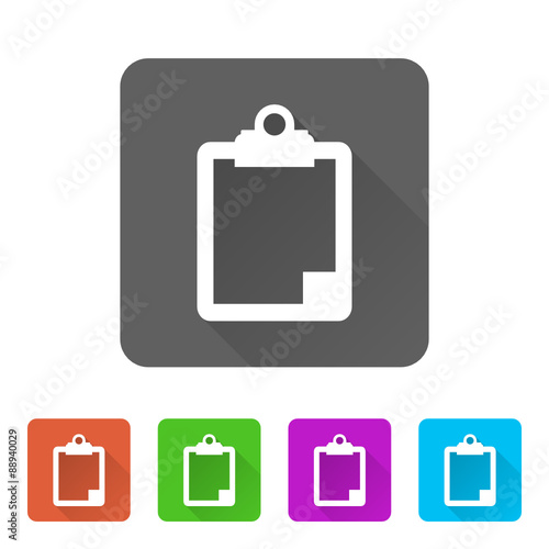 App Icon Long Shadow - 5 Colors