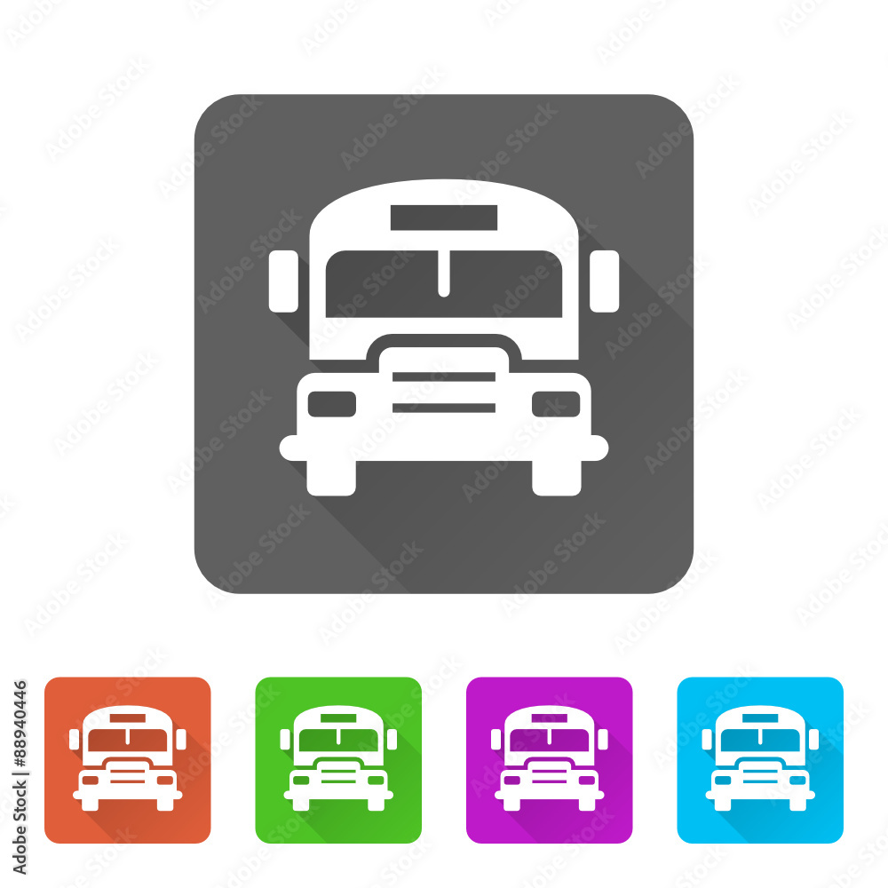App Icon Long Shadow - 5 Colors App Icon Long Shadow - 5 Colors