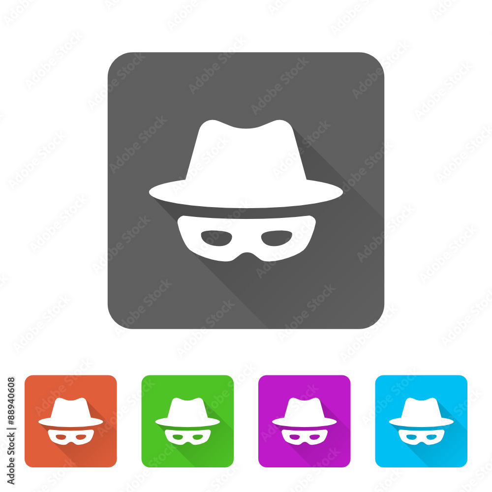 App Icon Long Shadow - 5 Colors App Icon Long Shadow - 5 Colors