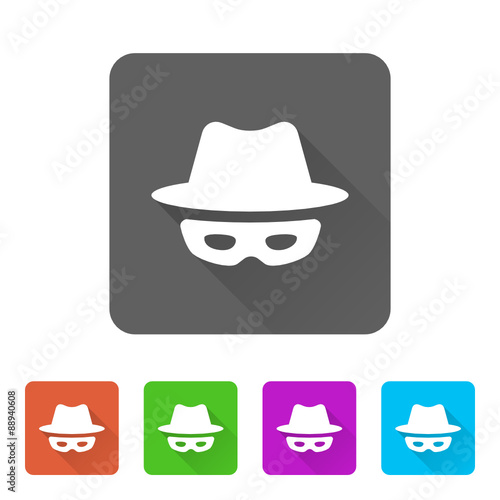 App Icon Long Shadow - 5 Colors