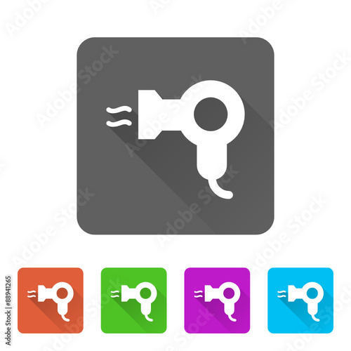 App Icon Long Shadow - 5 Colors