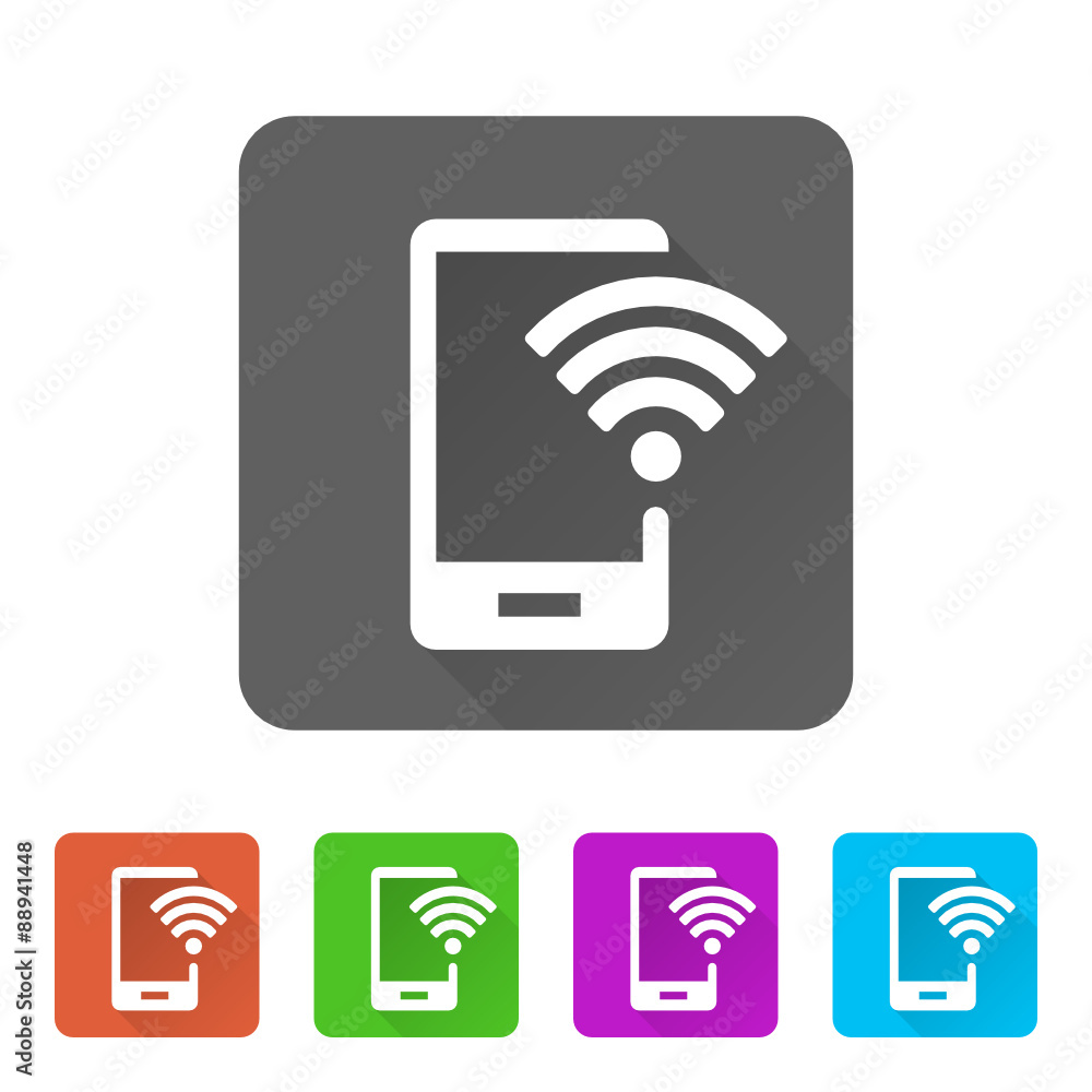 App Icon Long Shadow - 5 Colors App Icon Long Shadow - 5 Colors