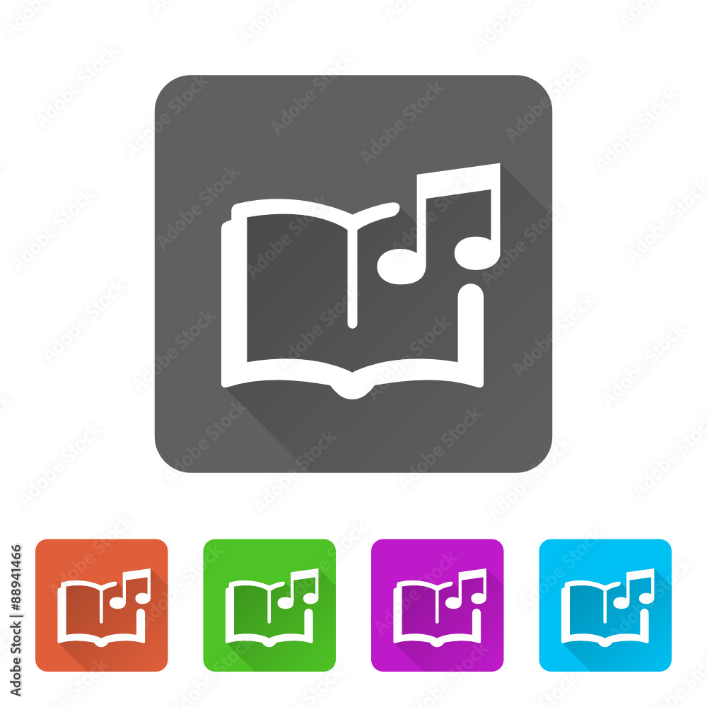 App Icon Long Shadow - 5 Colors App Icon Long Shadow - 5 Colors