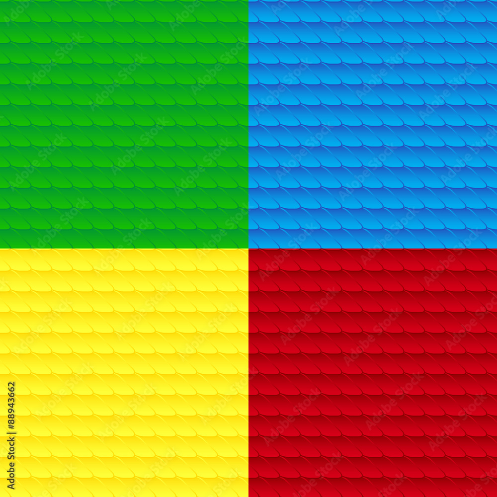 © flexelf - Four seamless pettern