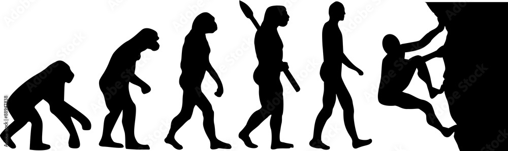 Climbing man evolution Climbing man evolution