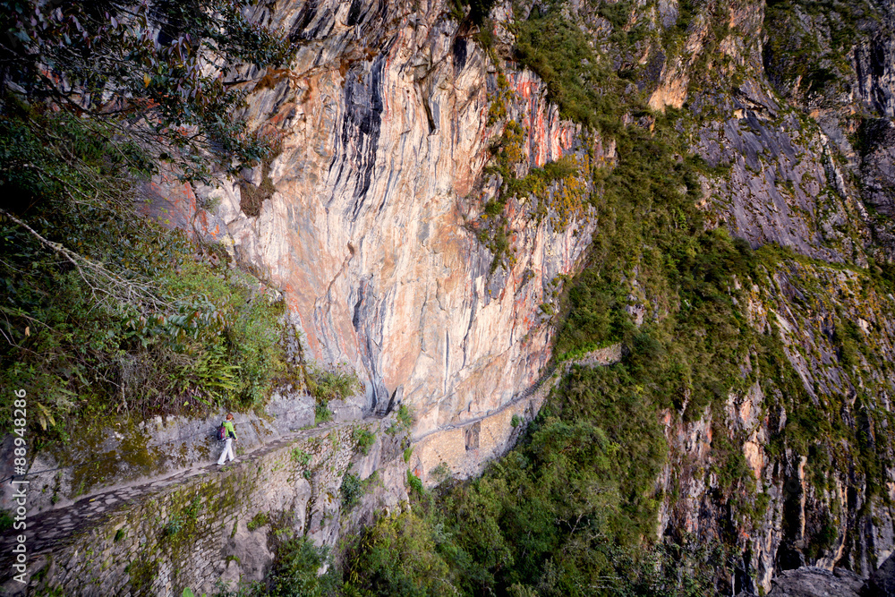 Inca trail, Machu Picchu, Peru