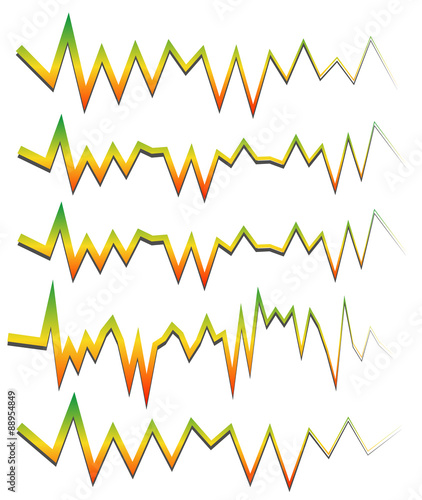 Eq, equalizer graphics for audio, playback, multimedia concepts.