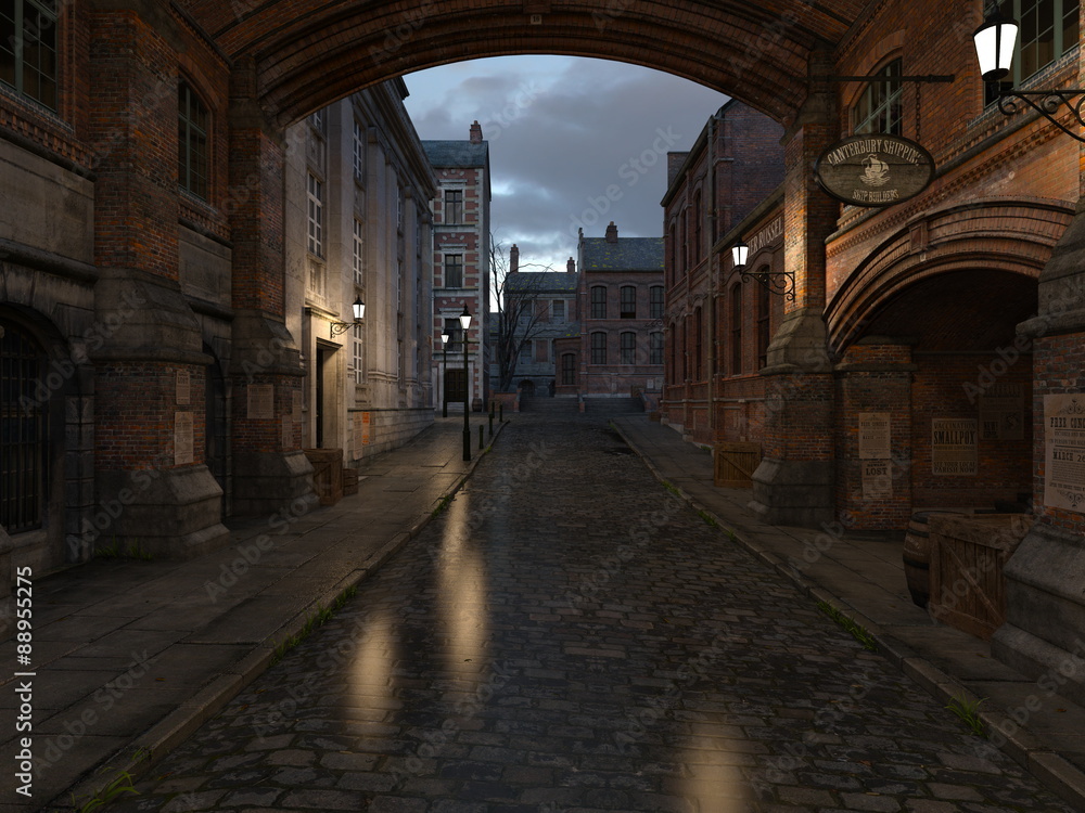 Fototapeta premium 町並み