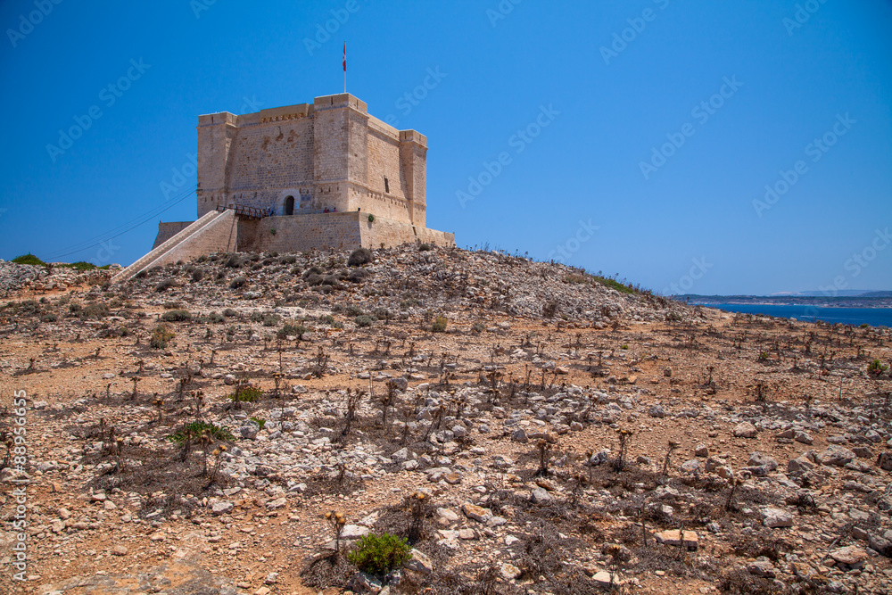 St Mary Tower at Comino, Malta