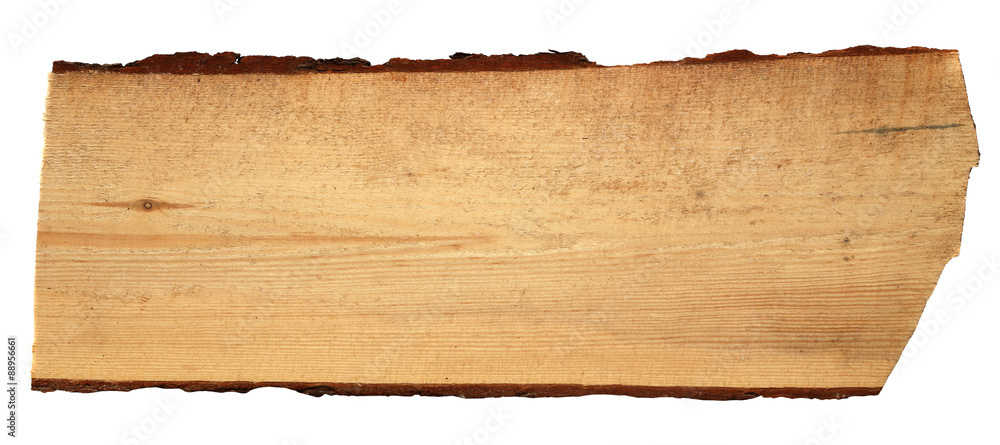 old wooden boards isolated on a white background. 