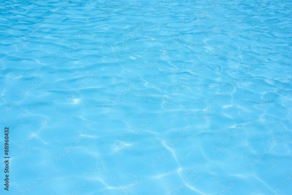 Blue pool water background