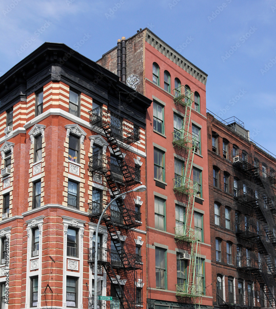 Obraz premium Manhattan buildings, Soho