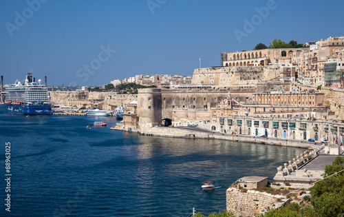 Port in Valletta, Malta
