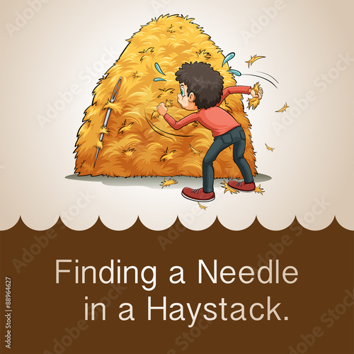 Finding needle in haystack