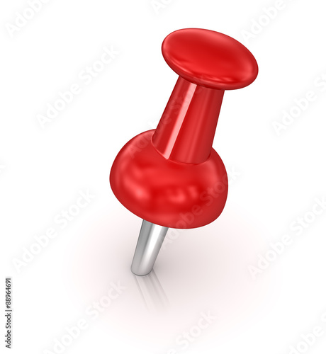 Red Push Pin