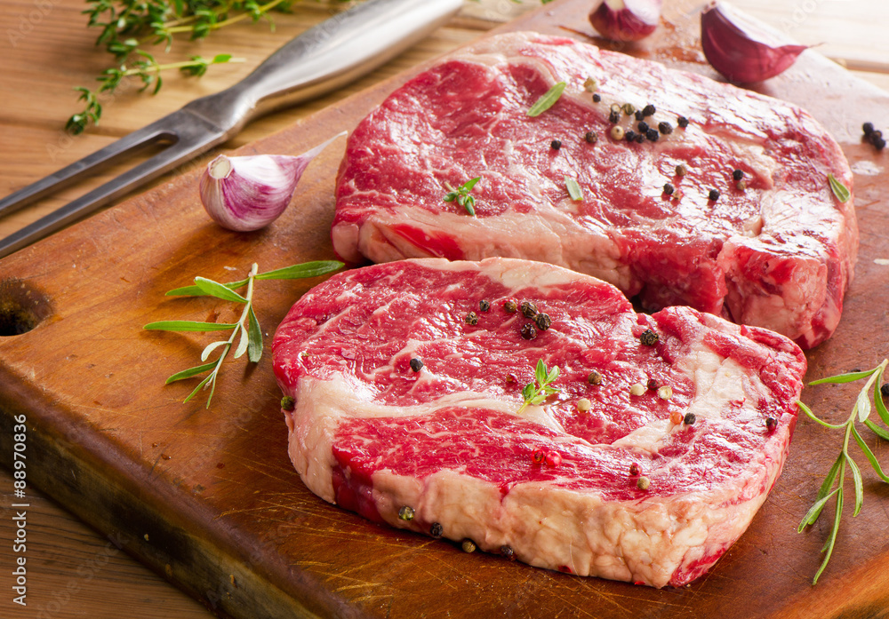 Beef steak  for a healthy diet