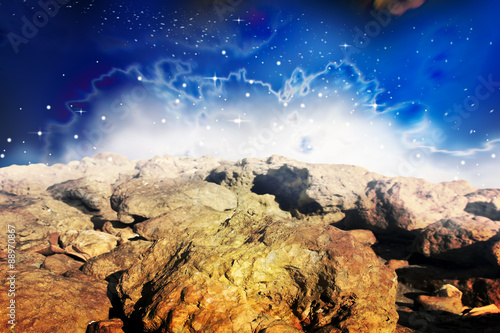 Fototapeta Naklejka Na Ścianę i Meble -  Galaxy scenery