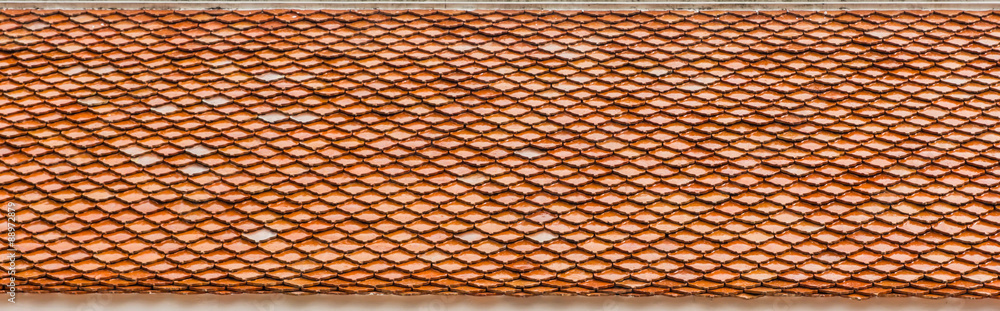 Old red roof tiles Old red roof tiles
