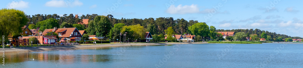 Traditional fisherman's house in Nida, Lithuania Traditional fisherman's house in Nida, Lithuania