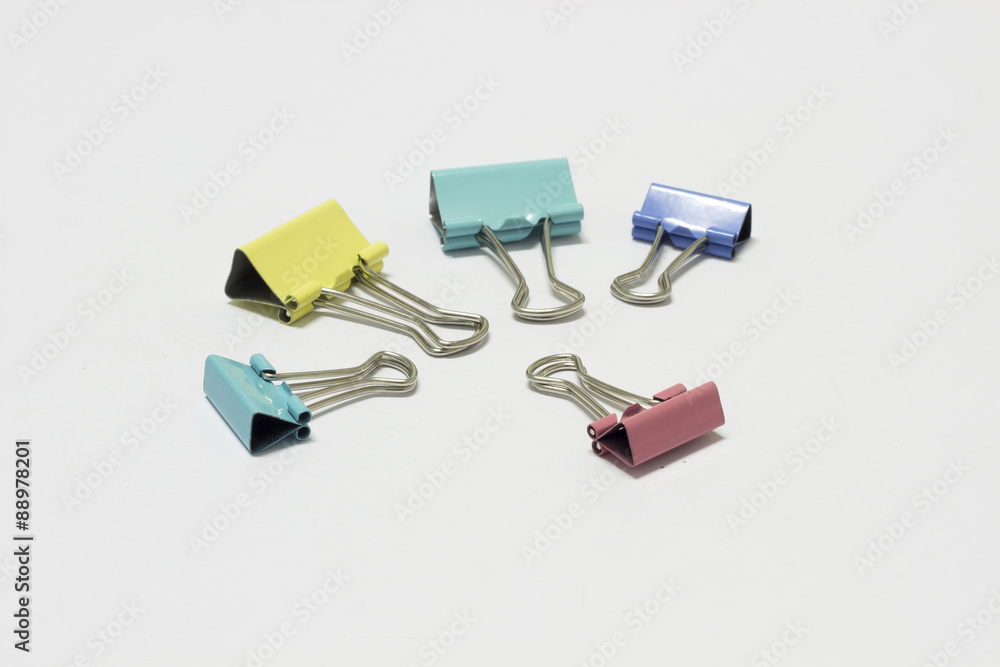 Paper clip on white background Paper clip on white background