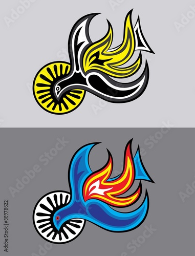Holy spirit, art vector design