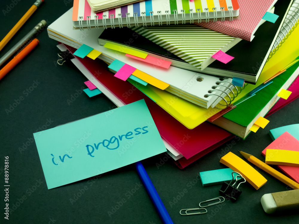 Somebody Left the Message on Your Working Desk; In Progress Somebody Left the Message on Your Working Desk; In Progress