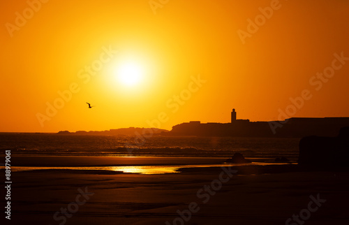Fototapeta Naklejka Na Ścianę i Meble -  Sunset in Essaouria, Morocco