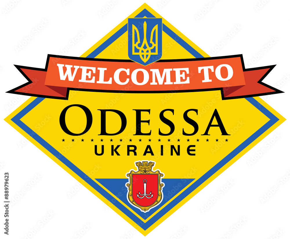 odessa ukraine sticker