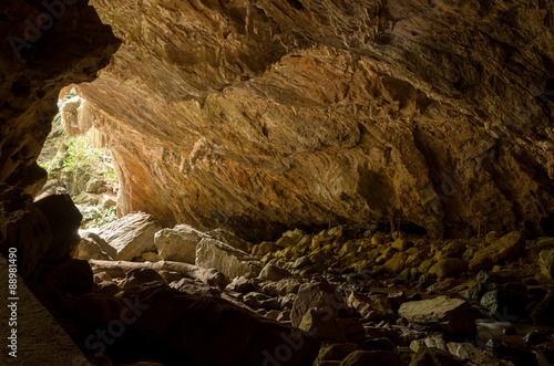 inside the Than Lod Noi Cave, Chaloem Rattanakosin National Park