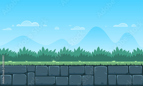 Cartoon Game Background photo
