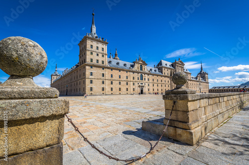 Obraz na płótnie Royal Monastery of San Lorenzo de El Escorial near Madrid, Spain w salonie
