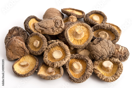 Getrocknete Shiitake-Pilze