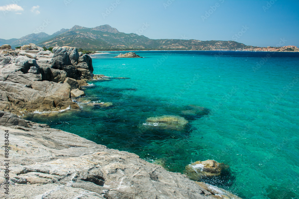 Plage de SainteRestitude, Corbara, Corse Stock Photo Adobe Stock
