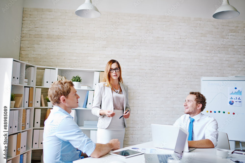 Obraz premium Business seminar