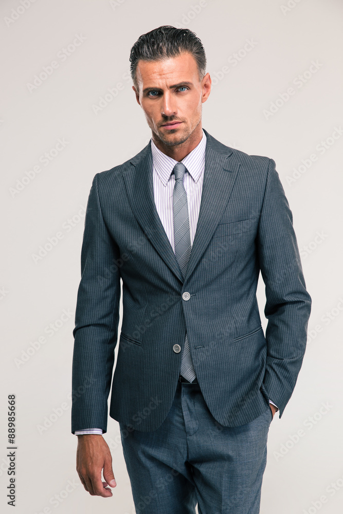 Portrait of a handsome businessman in suit Portrait of a handsome businessman in suit