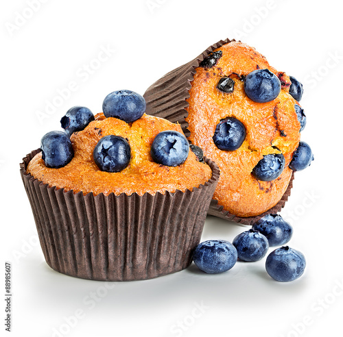 Muffins isolated
