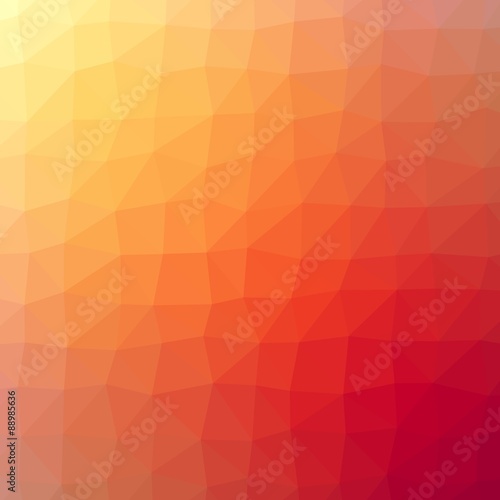 Abstract colorful triangular or polygonal background vector.