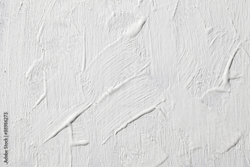 Grungy White Concrete Wall Background